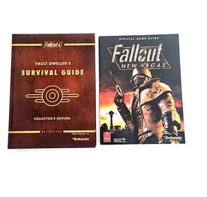 Libros de estrategia de Fallout New Vegas + mapa PB y Vault Dweller Survival Guide HC - Imagen 1 de 18