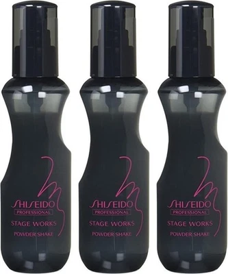 Shiseido Professional Stage Works Powder Shake 150ml x 3 New - Image 1 of 3