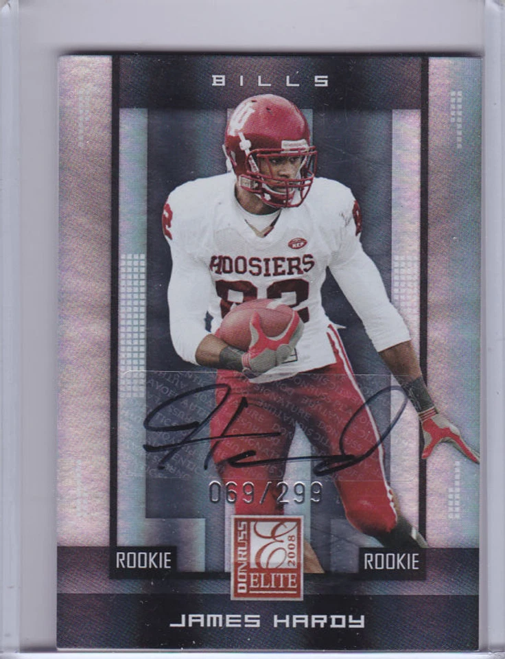 2008 ELITE JAMES HARDY AUTO. ROOKIE RC BILLS 69/299 - Image 1 of 1