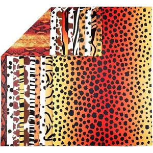 10 x A4 Card Stock Animal Print Design Double-Sided Premium Scrapbook Craft 300g - Picture 1 of 1