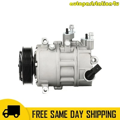 AC A/C Compressor For Volkswagen 2009-10 & 16-17 Tiguan 2009-2010 & 2016-2017 CC - Image 1 of 4