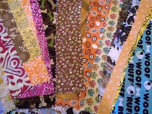 20 grands bandana/écharpe de toilettage canin, cravate, coton, fabriqués sur mesure par Linda