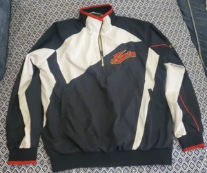 Mizuno Pro KEIO BASEBALL Men's Jcket Size M 1/4 Zip Fleece Made In Japan - Picture 1 of 16