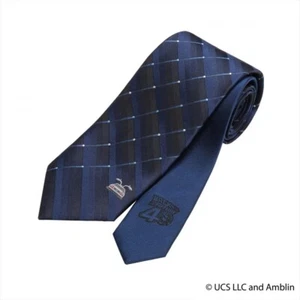 BACK TO THE FUTURE 40th Anniversary DeLorean Tie Necktie Navy Japan Limited - Picture 1 of 6