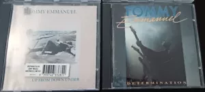 2 x Tommy Emmanuel CDs: Up From Down Under + Determination - Picture 1 of 1