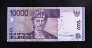 F.C. INDONESIA , 10000 RUPIAS 2005/2010 , S/C ( UNC ) MARCA DEL FAJO , P.150a . - Imagen 1 de 2