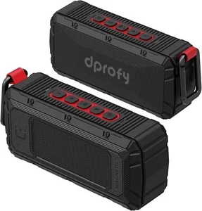 Dprofy Powerful Magnetic 2 Pack Golf Speaker-Wireless Bluetooth Waterproof New
