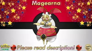 Original Farbe Magearna EVENT Pokémon Schwert/Schild S/V ZUHAUSE (legal) - Bild 1 von 6