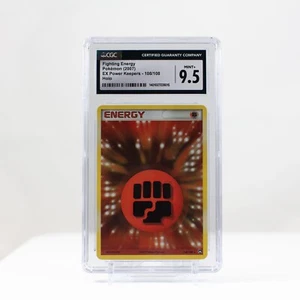 Pokemon Fighting Energy Holo #108 EX Power Keepers 2007 CGC 9.5 - Picture 1 of 3