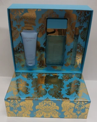 Dolce and Gabbana Light Blue Forever EDP Spray 3 PIEZAS SUPER JUEGO Foto 1 de 2