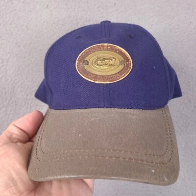Gorra Florida Gators Correa Ajustable Trasera Metal Logo Aguja Americana Cuero Foto 1 de 4