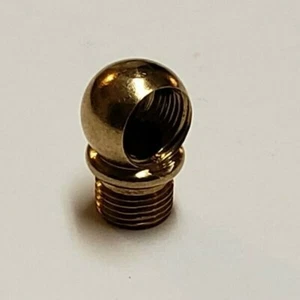 MESSING 90 GRAD WINKELDÜSE 1/8F X 1/8M UNFERTIG MESSING LAMPENTEIL NEU 20937JB - Bild 1 von 5