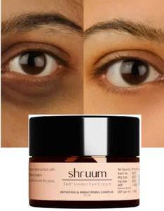 Under Eye Cream Reduces Dark circles depuffing brightening skin 15ml - Picture 1 of 8