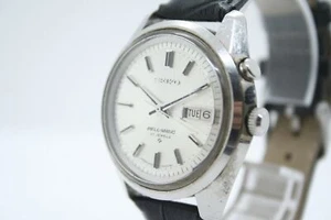 [Exc+4] Vintage SEIKO Bell-Matic Day/Date Automatic Silver Dial Mens 4006-7010 - Picture 1 of 15