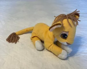 1995 Newborn The Lion King Simba Cub Plüsch Disney Mattel Garn Haare Vintage - Bild 1 von 11