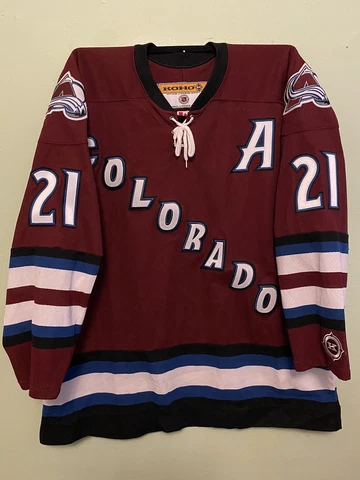 Peter Forsberg Colorado Avalanche Alternate Jersey KOHO XL Cover
