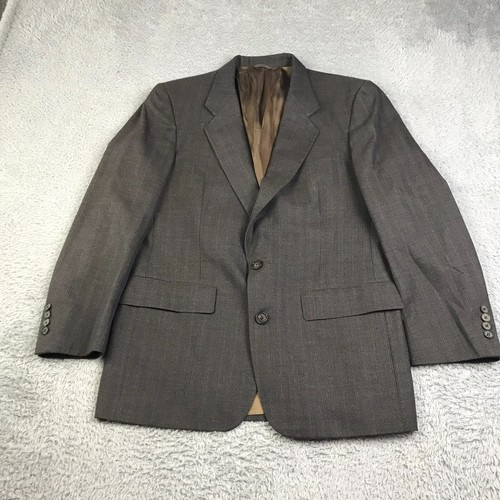 Christian Dior Monsieur cappotto sportivo uomo 42 marrone giacca lana a quadri vintage