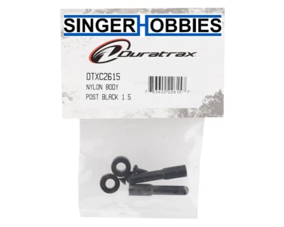 DURATRAX DTXC2615 1.5" Nylon Body Post (Black) (2) HH - Image 1 of 2