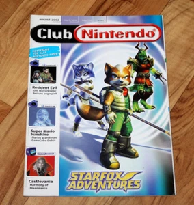 2002 Club Nintendo Magazine Resident Evil Tomb Raider The Prophecy Star Fox  - Picture 1 of 10