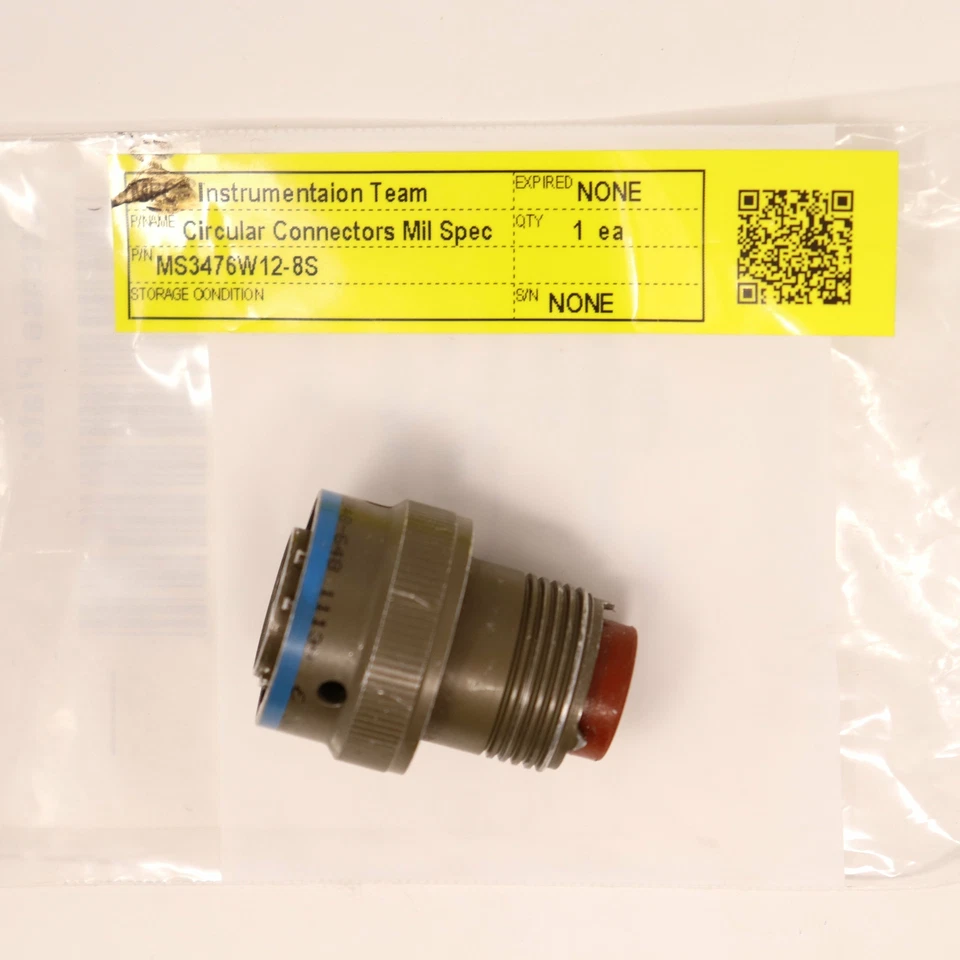 Deutsch Circular MIL Spec Connector MS3476W12-8S - Image 1 of 1
