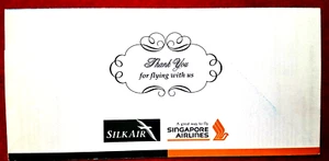 Silk Air Singapore Airlines Ticket Jacket #1 Nice bunte Karte - Bild 1 von 2