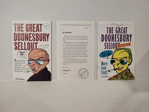 1991 THE GREAT DOONESBURY SELLOUT Catalog Bundel G. B. Trudeau Rare HTF - Picture 1 of 6