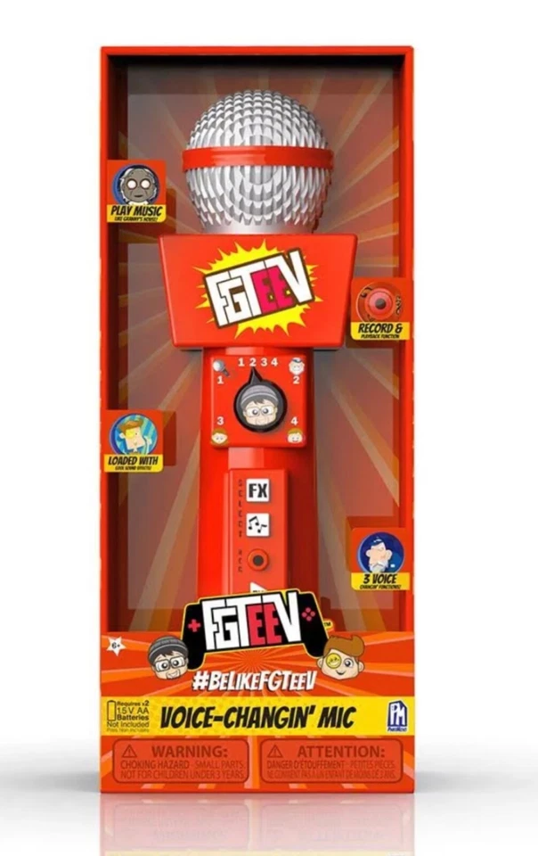 Be Like FGTeeV Voice - Changing Microphone For Kids Children Toys (New) - Image 1 of 1