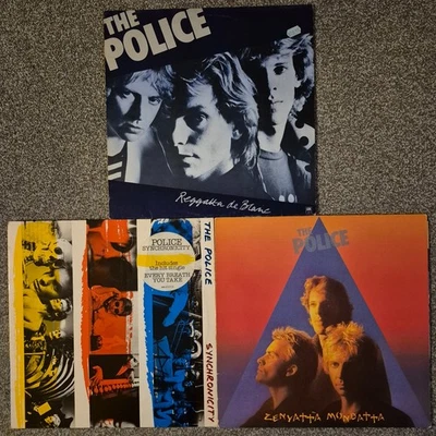3 x The Police LPs Zenyatta Mondatta Synchronicity etc First Press Job Lot Vinyl - Image 1 of 4