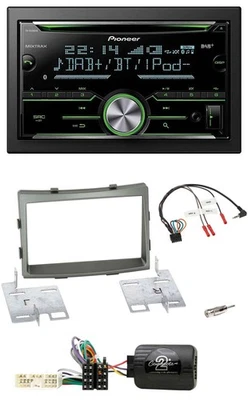 Pioneer Bluetooth Lenkrad DAB 2DIN USB CD Autoradio für SSangYong Rodius ab 2013 - Bild 1 von 4