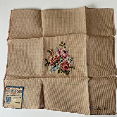 Rosas de punta de aguja/floral Hiawatha vintage preelaboradas reliquia naturalista Foto 1 de 4