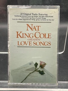 Nat King Cole Greatest Love Songs Music Cassette Tape - Picture 1 of 3