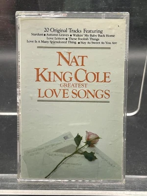 Nat King Cole Greatest Love Songs Music Cassette Tape - Image 1 of 3