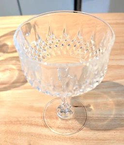 Cristal de colección d'arques longchamp champán copa de sorbete/cristal de plomo/5,5" - Imagen 1 de 7