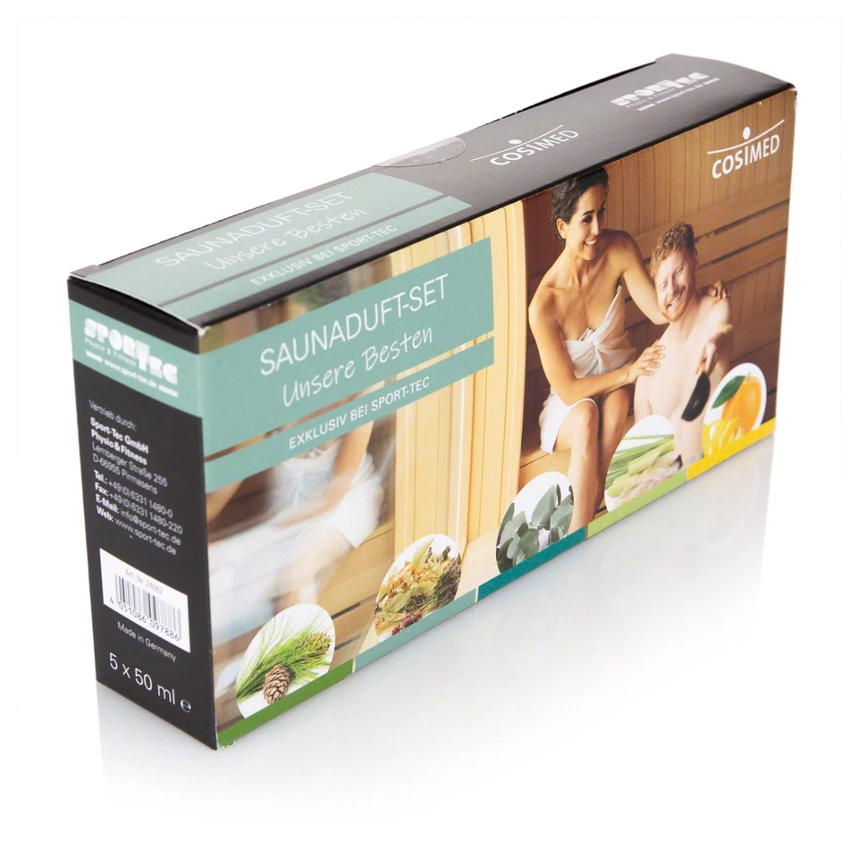 Probierset Saunadüfte, Saunaduft, Saunaaufguss Konzentrat, 6 Flaschen à 50 ml - Bild 1 von 1
