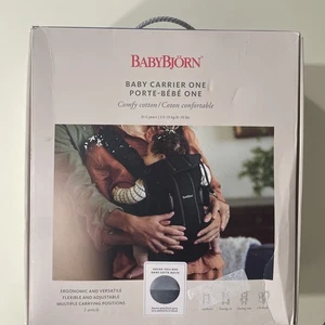 BabyBjorn Baby Carrier One Original Dark Grey Open Box - Picture 1 of 24