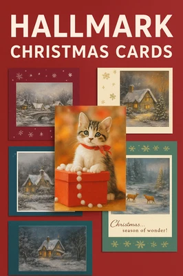 Hallmark Holiday Cards * Singles* - Variety - Image 1 of 4
