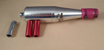 CVEC Exhaust Pipe for 1/10 RC Nitro Engine HPI RS4 Associated NTC3 RC10GT NXT  - Image 1 of 4