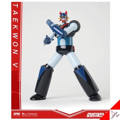 5PRO STUDIO Alloy Robot Taekwon V 17cm Mini Action Figure di Alta Qualità... - Immagine 1 di 4