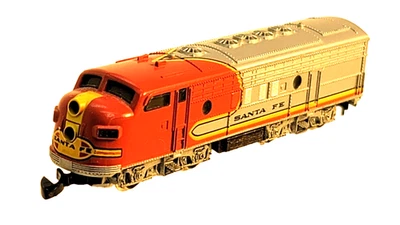Z Marklin 8860 EMD F7 Santa Fe ATSF Diesel loco +CC (Tested) w/case #1 - Image 1 of 4
