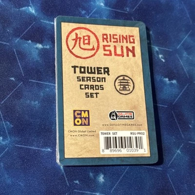 Rising Sun Tower Season Promo Card Set - Dice Tower Kickstarter 2019 - NEW! - Image 1 of 3