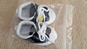 Black and Whtie Tie  Doll Shoes Fits American Girl New  - Picture 1 of 3