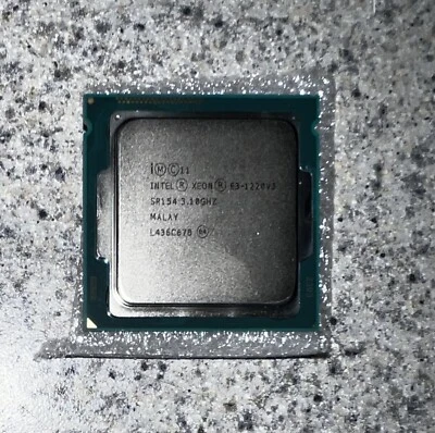 INTEL 3.10GHZ CPU 3.1GHZ 8MB SR154 E3-1220V3 - Image 1 of 4