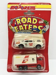 Road Eaters “ Peter Pan” 57 Chevy & Delivery Truck 1:64 Scale DieCast New 2pack - Picture 1 of 9