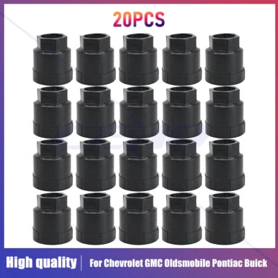 For 1982-05 GM Chevrolet GMC Oldsmobile Pontiac Buick 20 PCS Lug Nut Covers Cap - Imagem 1 de 4