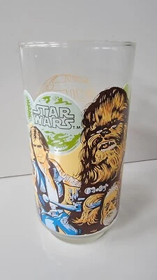 1977 Star Wars A New Hope Burger King Drinking Glass Tumbler Chewbacca Vintage - Image 1 of 4