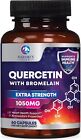 Quercetin 1050 mg with Bromelain & Zinc - Natural Immune Support Supplement