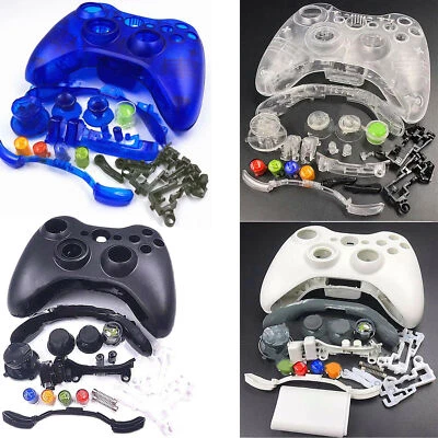 Controller Shell Full Kit Replacement For Xbox360 Wired/Wireless Game Controller - Image 1 of 4