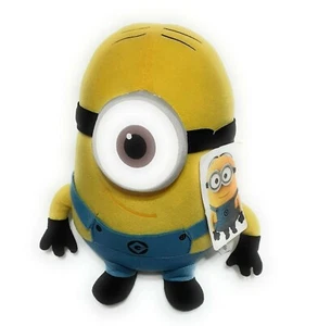 Despicable Me Minion Stuart Stuffed Plush Doll 10" Yellow One Eye Toy - Picture 1 of 2