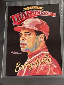 1994 Donruss Diamond Kings Barry Larkin DK-17  Cincinnati Reds  1.00 Shipping - Picture 1 of 2