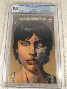 The Walking Dead Deluxe #11 9.8 2nd Printing Gold Foil Edition CVL Exclusive - Picture 1 of 17